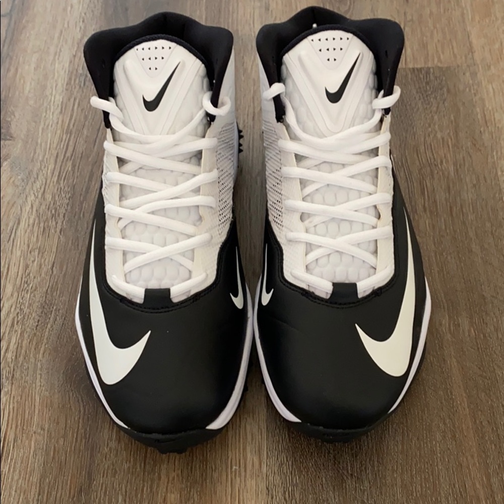 NEW Nike Zoom Code Elite White/Black Cleats - Picture 6 of 6